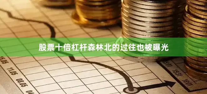 股票十倍杠杆森林北的过往也被曝光