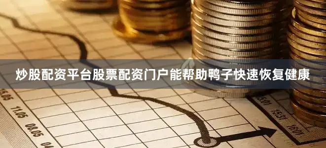 炒股配资平台股票配资门户能帮助鸭子快速恢复健康